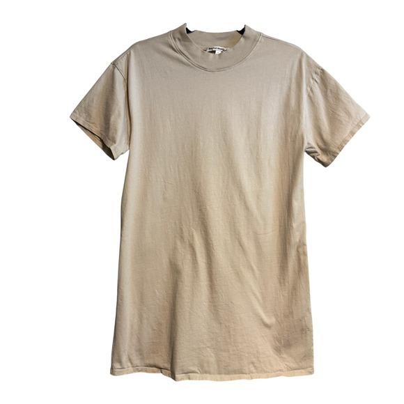 Reformation Tops - Reformation Tan Organic Cotton Longer Line Tee Size S